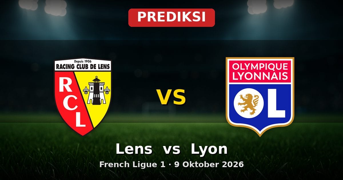 Prediksi Lens vs Lyon: Duel Sengit Ligue 1 9 Oktober 2026